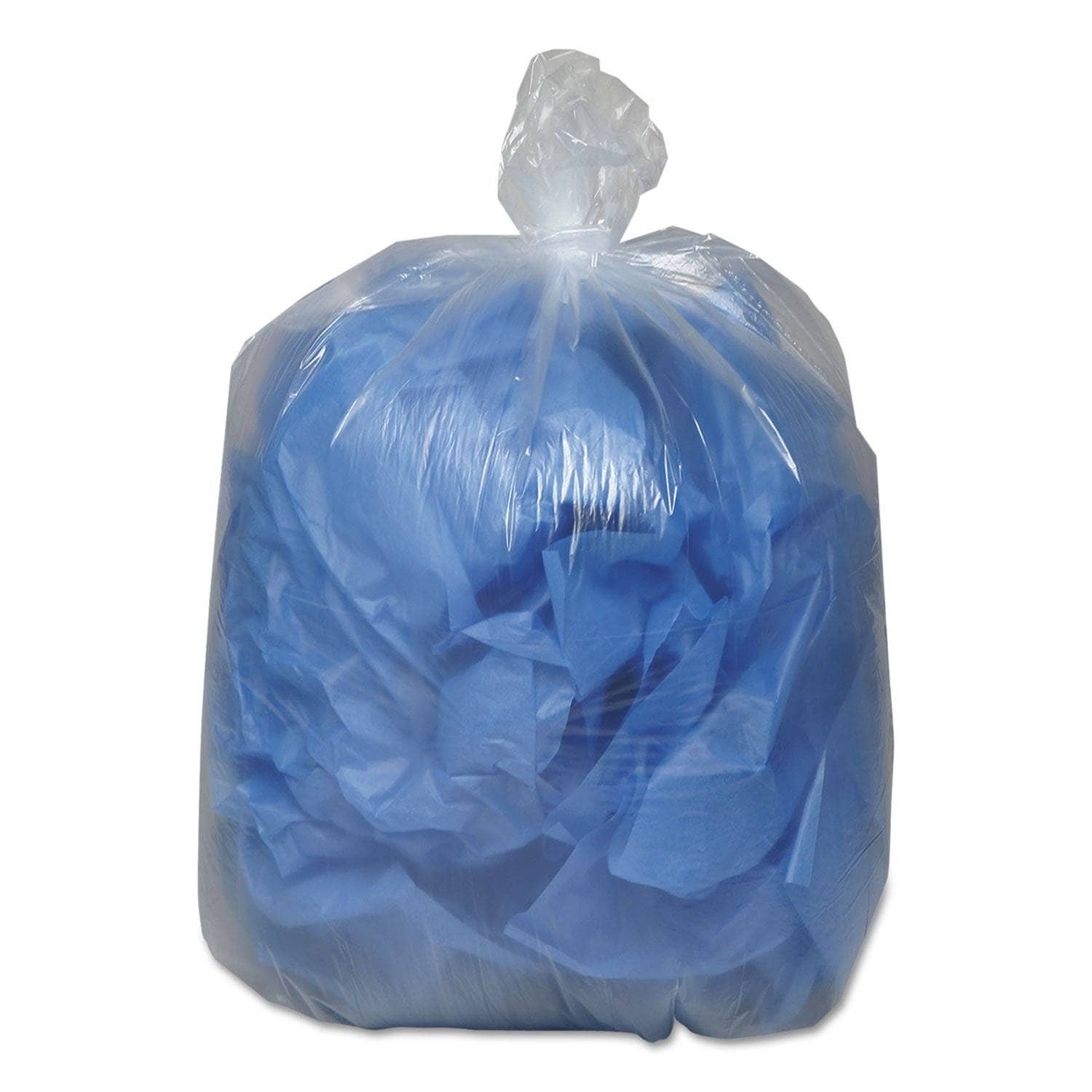 16 Gal Clear Classic Can Liners, 0.6 Mil, 24 X 33, 500/Carton - WBI243115C