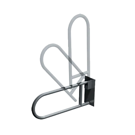 ASI 3451 Commercial Grab Bar, 1-1/4 Diameter x 29 Length, Exposed-Mounted, Stainless Steel