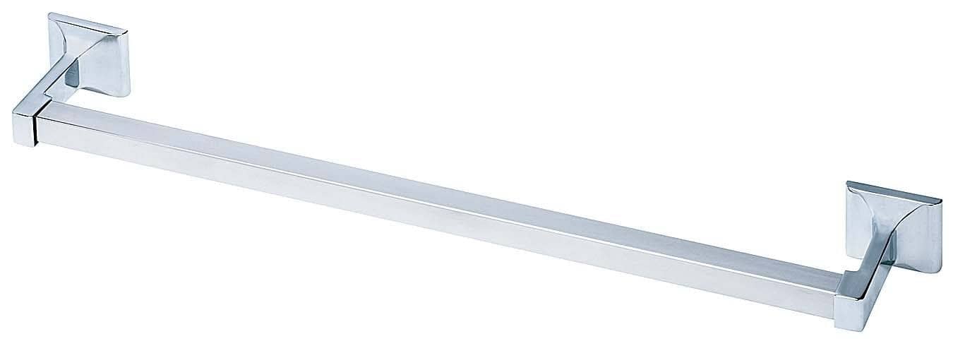 18-Inch Long, 3/4-Inch Diameter Stainless Steel Towel Bar with Zinc Coating - Bradley 927-18