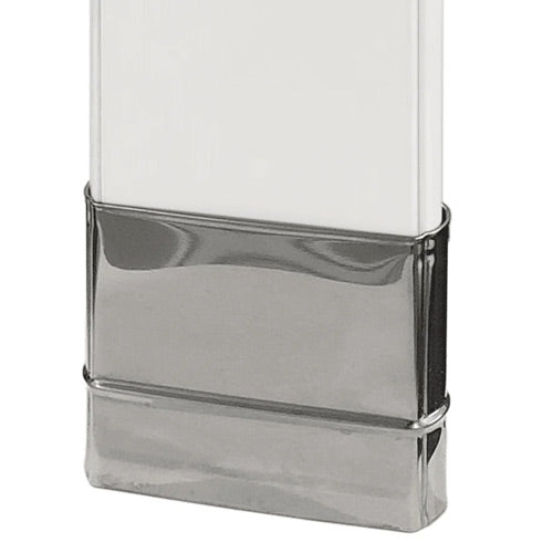 Hadrian 550004-900 Pilaster Shoe 4 Stainless Steel Bathroom Stall Hardware - Pilaster Shoes
