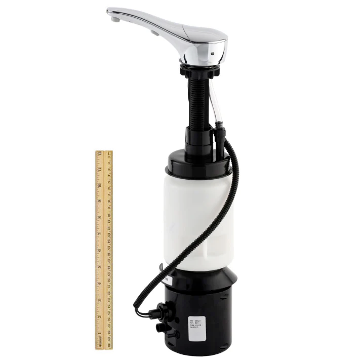 Bobrick B-852 Matte Black Counter-Mounted Automatic Liquid Soap Dispenser