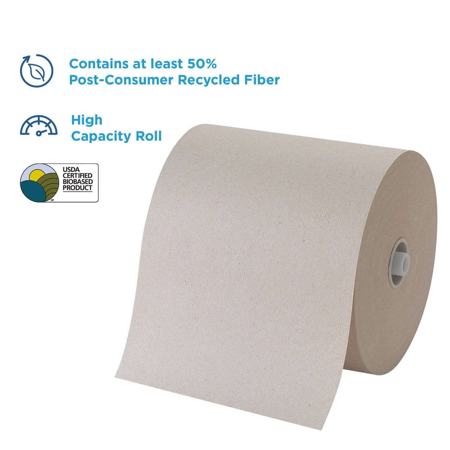 Georgia Pacific Natural Pacific Blue Ultra Paper Towels, 7.87 X 1150 Ft, High - Capacity 6 - Roll Carton (GPC26495)
