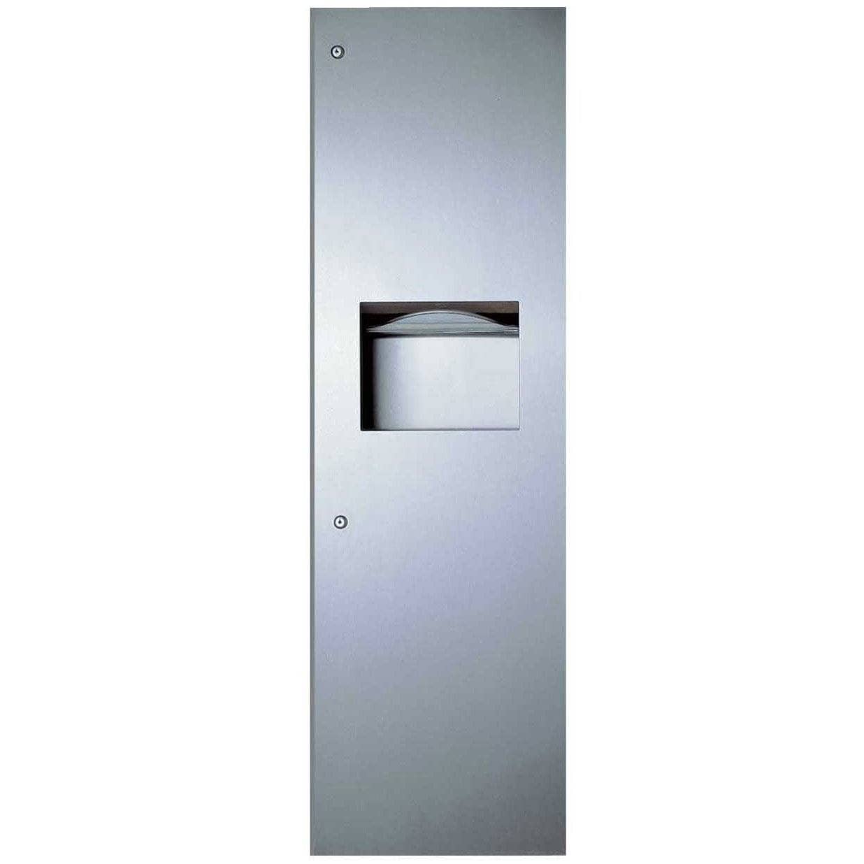 Bobrick B-39003 High - Quality Combination Commercial Paper Towel Dispenser and Waste Receptacle with Recessed - Mounted Design in Stainless Steel