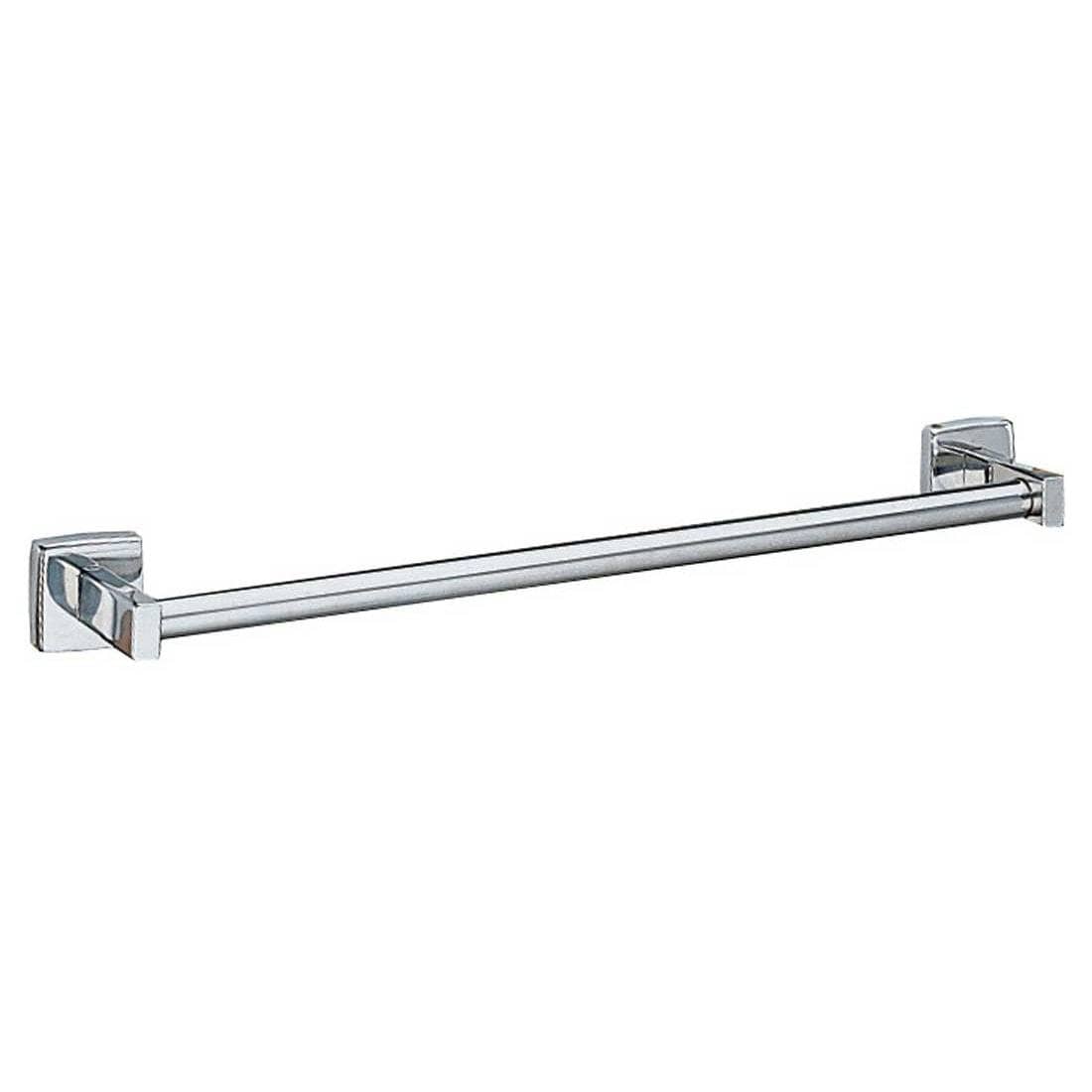 Bobrick B-674x24 Commercial Restroom Towel Bar, 3/4 Diameter x 24Length, Stainless Steel